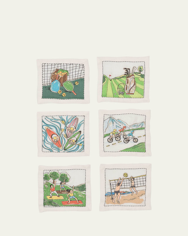 Venture Cocktail Napkins, Set of 6